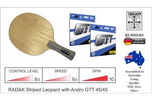 RADAK Striped Leopard, Ready To Play GTT 45/45 Combo